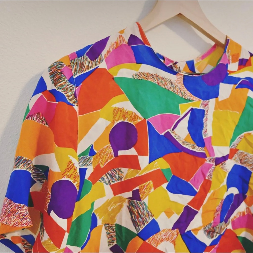 Retro 100% Silk Shirt